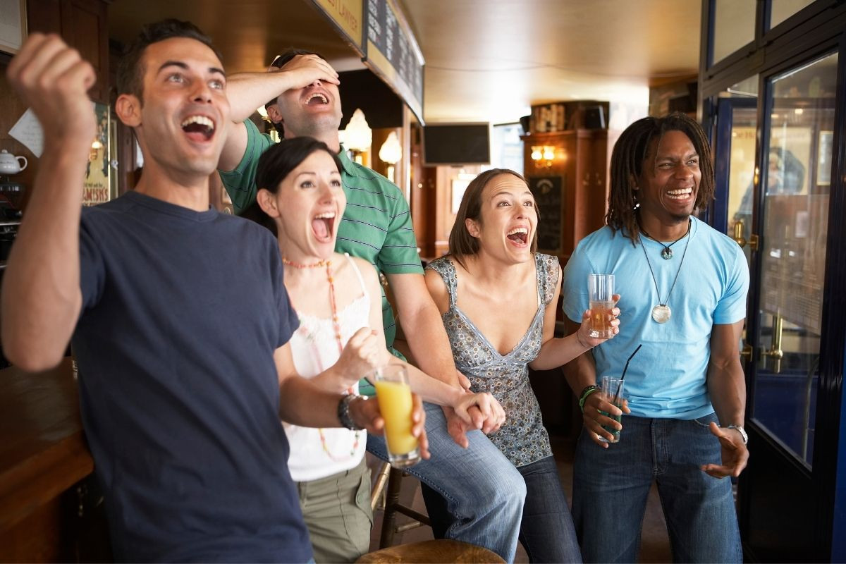 Happy people