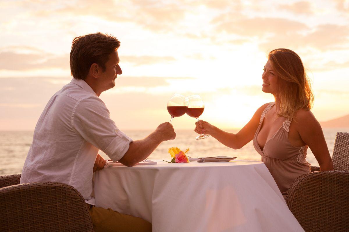 summer dating Switzerland dinner