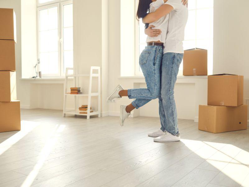 couple moving in